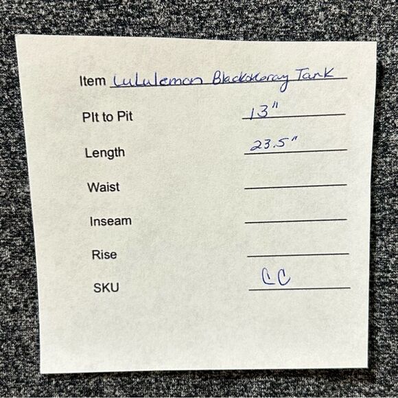 Lululemon cool racerback tank top, like new. Size 6 - Picture 6 of 6